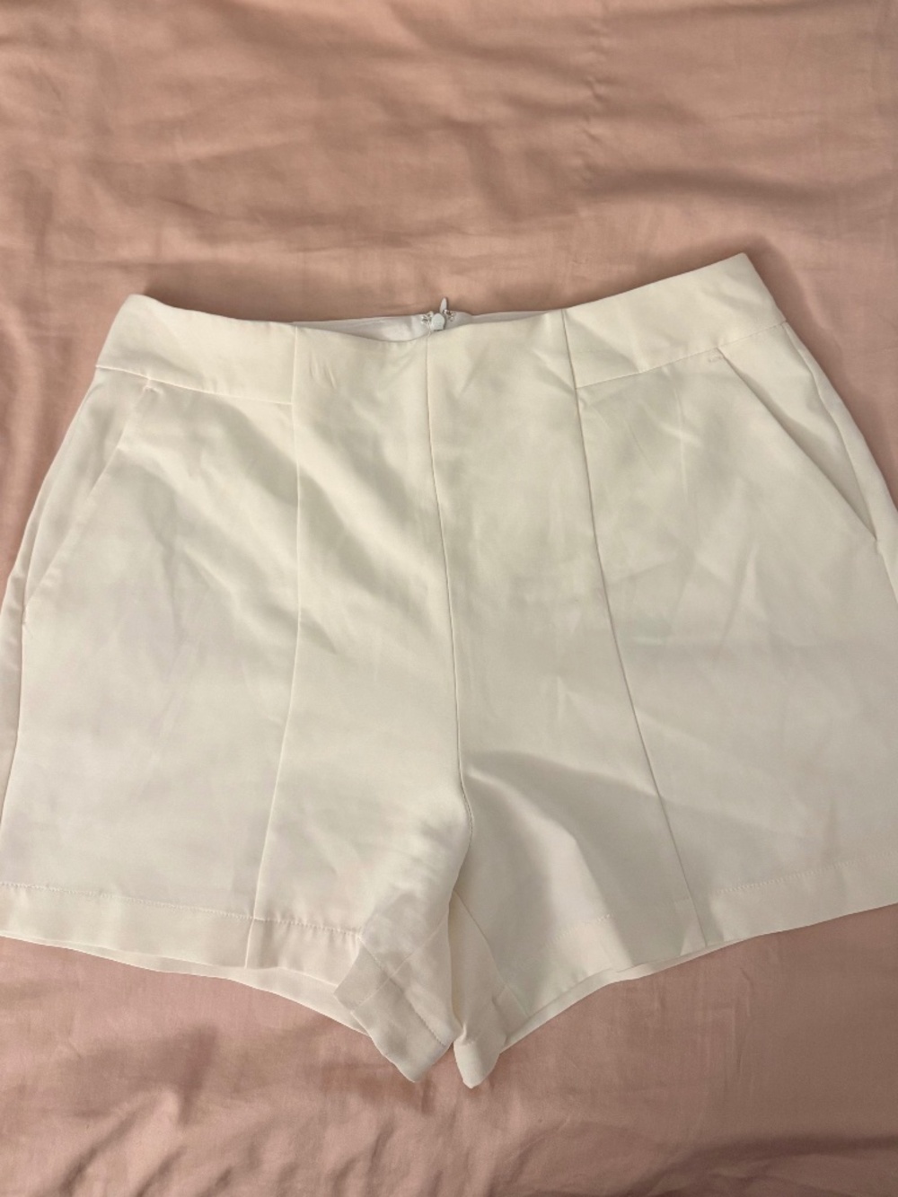 White Express Shorts